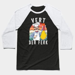 Retro Vert Der Ferk Baseball T-Shirt